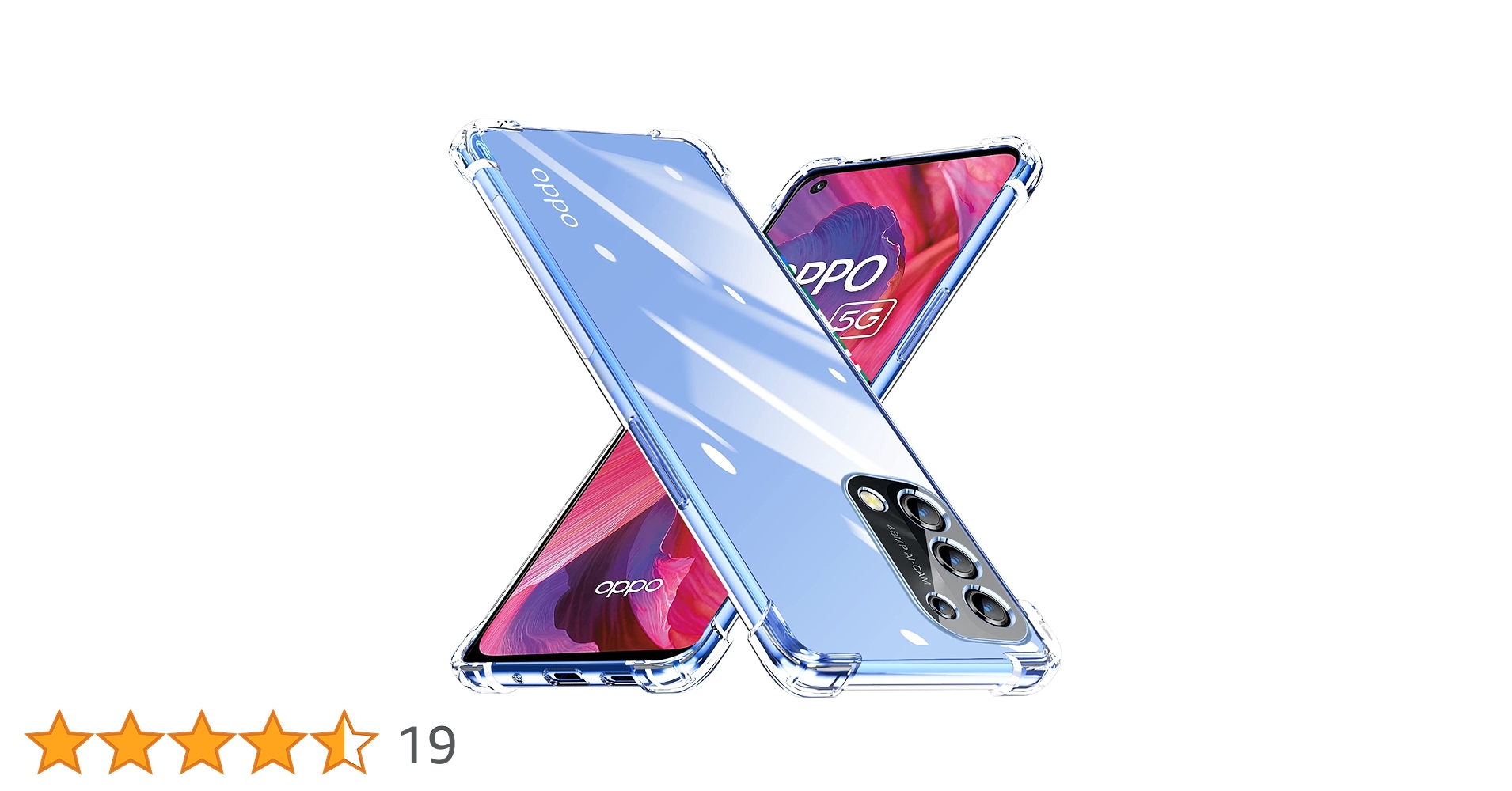 Oppo A54 5G グラデーションカラー Amazon.co.jp: OPPO A54 5G ケース クリア 耐衝撃 透明